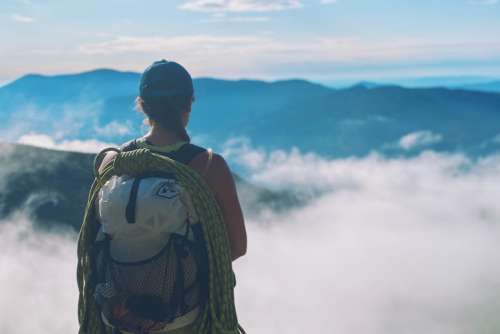 Allison Kelly hiking