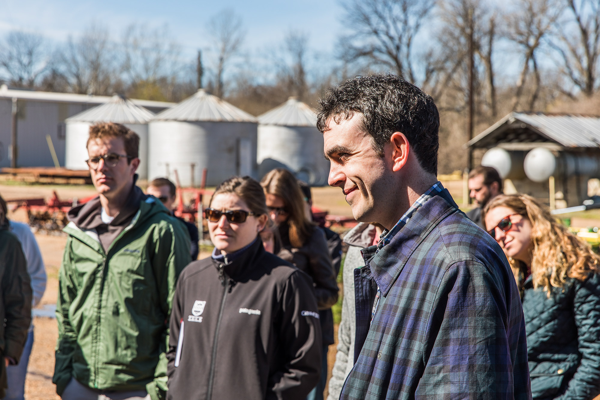 Tuck MBA students on location in Mississippi